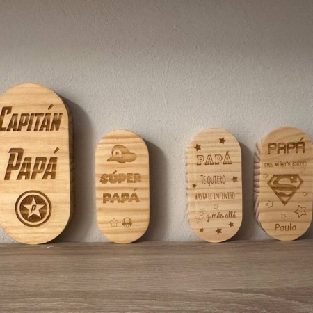 abridor personalizado día del padre varios diseños